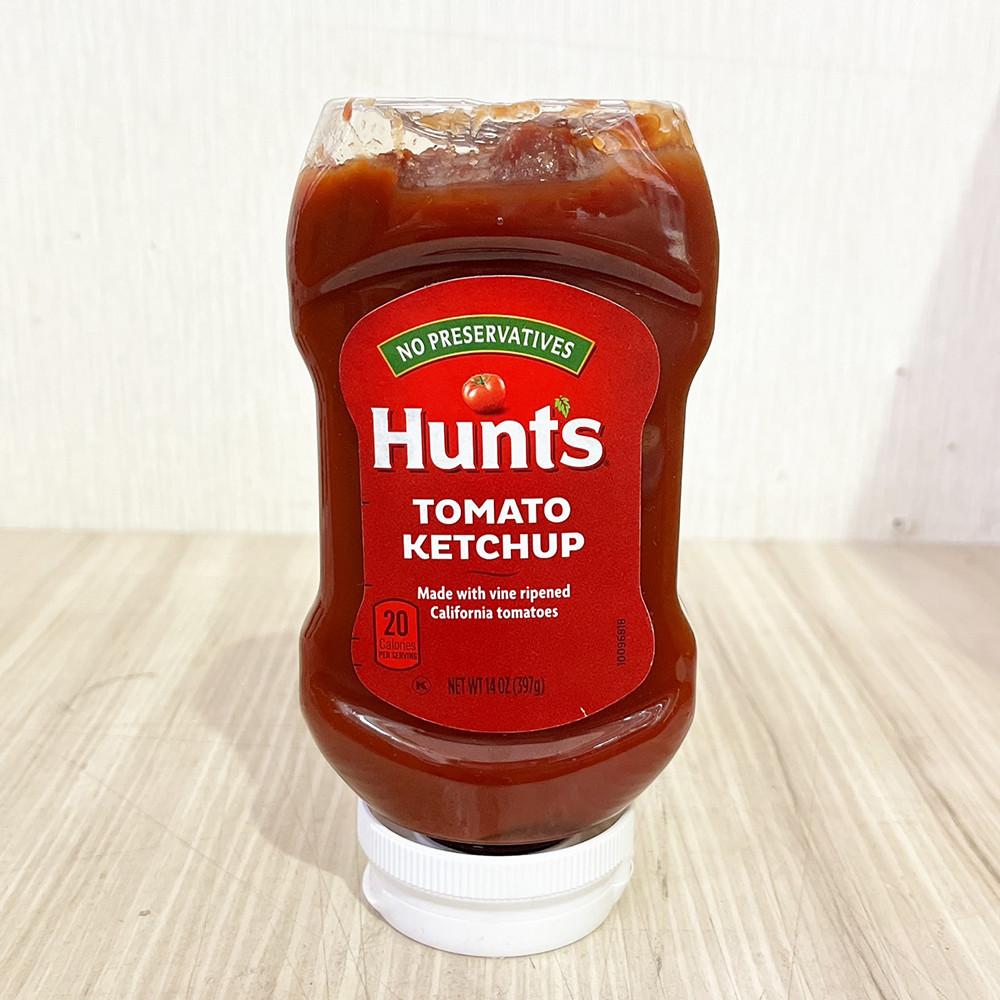 【柚子烘焙食品】Hunts 漢斯蕃茄醬(擠壓倒瓶)漢斯 猶太潔食 蕃茄醬 14OZ 倒瓶 番茄醬 番茄糊 番茄義大利麵-細節圖2