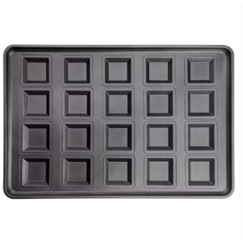 【柚子烘焙食品】《三能》20連/6連方型模(800系列不沾)-細節圖3