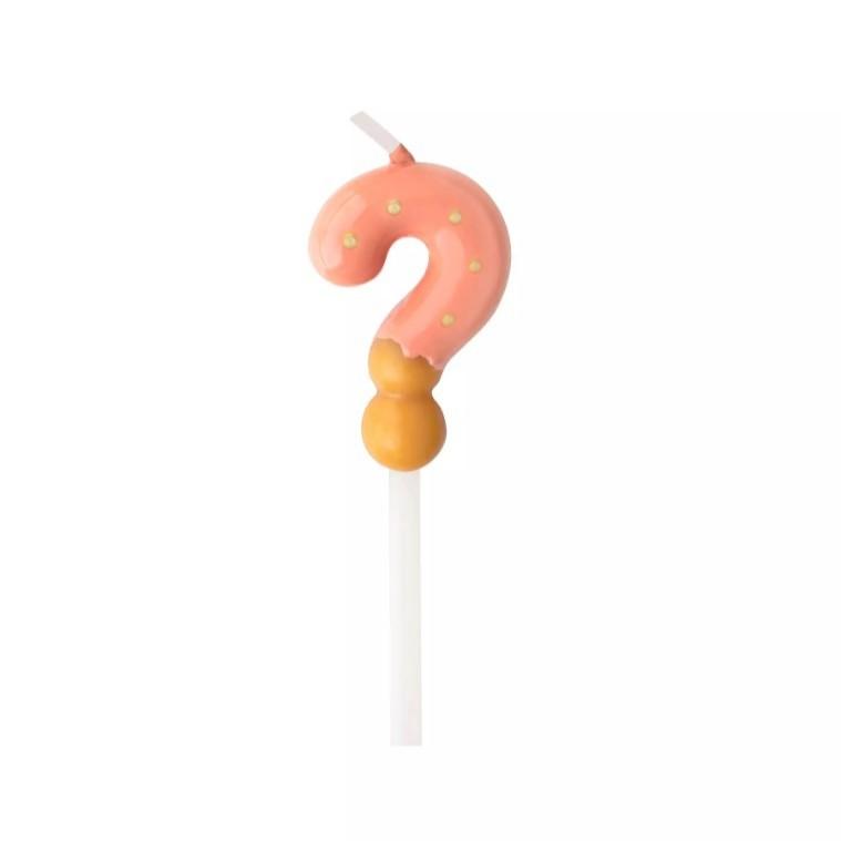 【柚子烘焙食品】生日蛋糕蠟燭 巧克力餅乾 草莓餅乾 問號蠟燭 蛋糕造型蠟燭 生日 慶生 派對 造型蠟燭 蛋糕裝飾 單支裝-細節圖2
