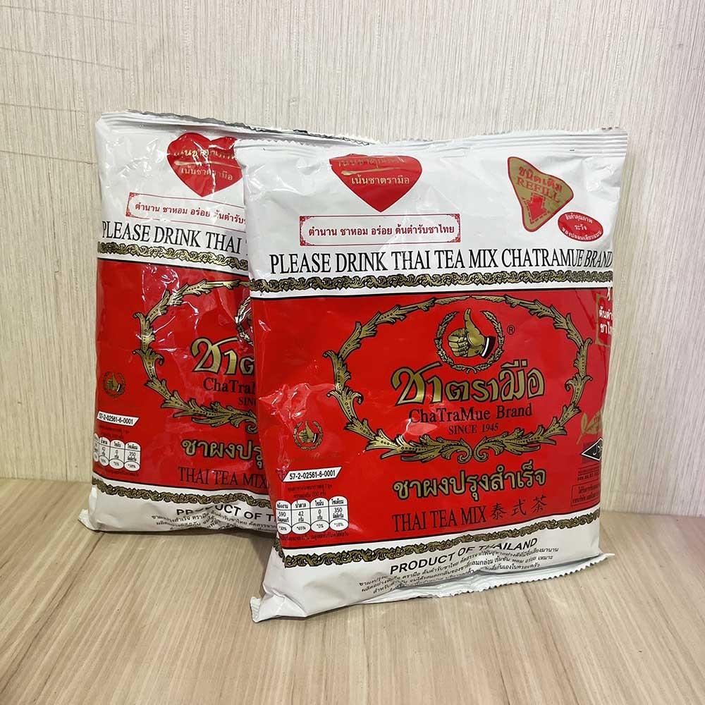【柚子烘焙食品】手標紅茶粉 400g  CHATRAMUE 泰式奶茶  泰式紅茶 泰奶 手搖飲 紅茶粉 泰式茶 泰國紅茶-細節圖5