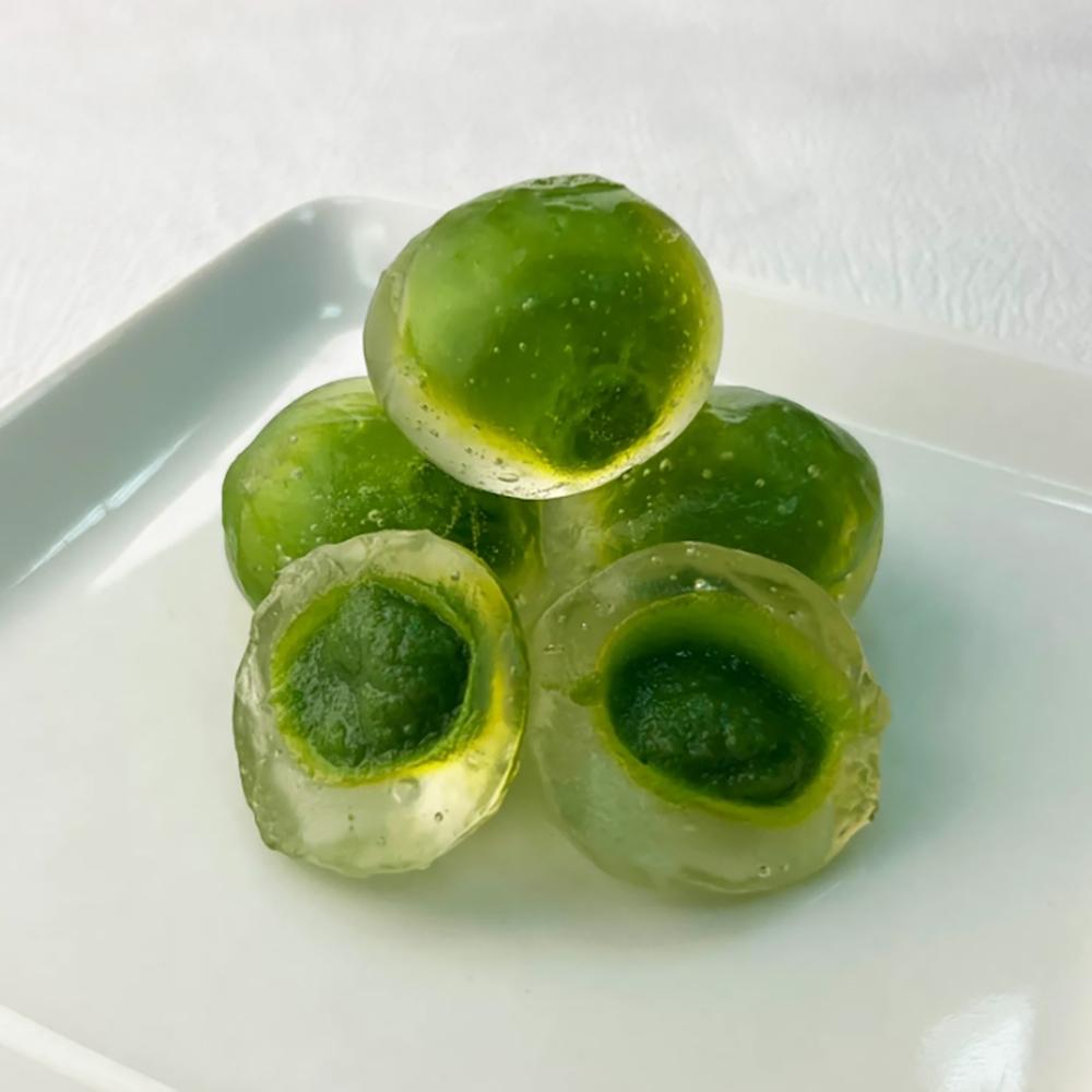 【柚子烘焙食品】琉璃溏心仁 翡翠溏心仁 紫晶溏心仁  30入 (冷凍) 中秋月餅內餡 蛋黃酥 鹹蛋黃 月餅餡 爆漿口感-細節圖6