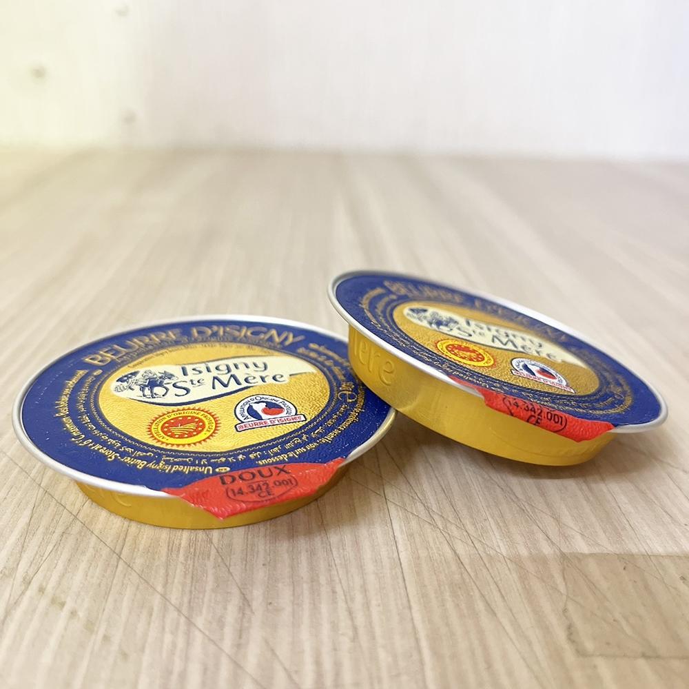 【柚子烘焙食品】Isigny 依思尼 AOP無鹽發酵奶油 10g(冷凍)依思尼迷你無鹽發酵奶油無鹽奶油發酵奶油小奶油塊-細節圖2
