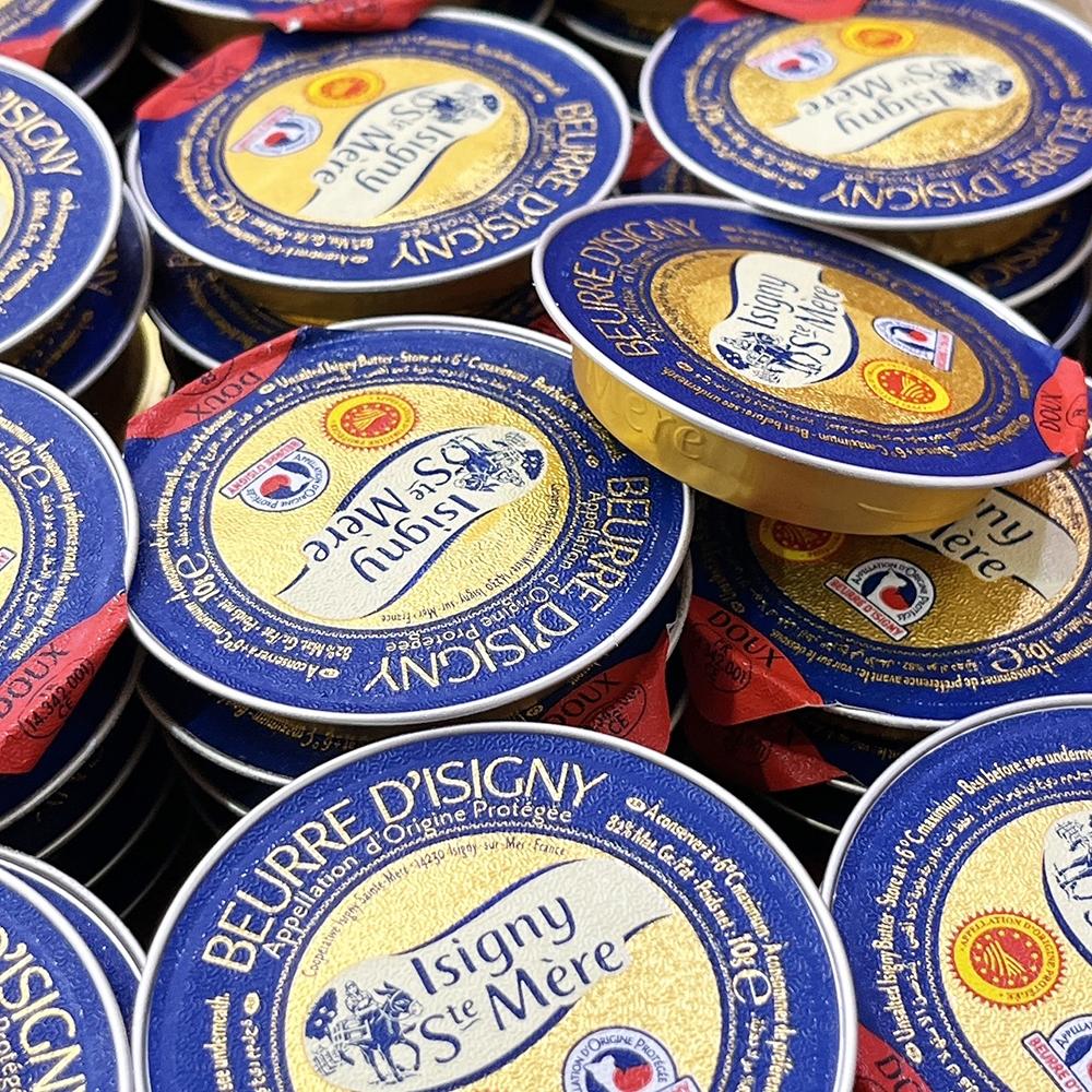 【柚子烘焙食品】Isigny 依思尼 AOP無鹽發酵奶油 10g(冷凍)依思尼迷你無鹽發酵奶油無鹽奶油發酵奶油小奶油塊-細節圖5