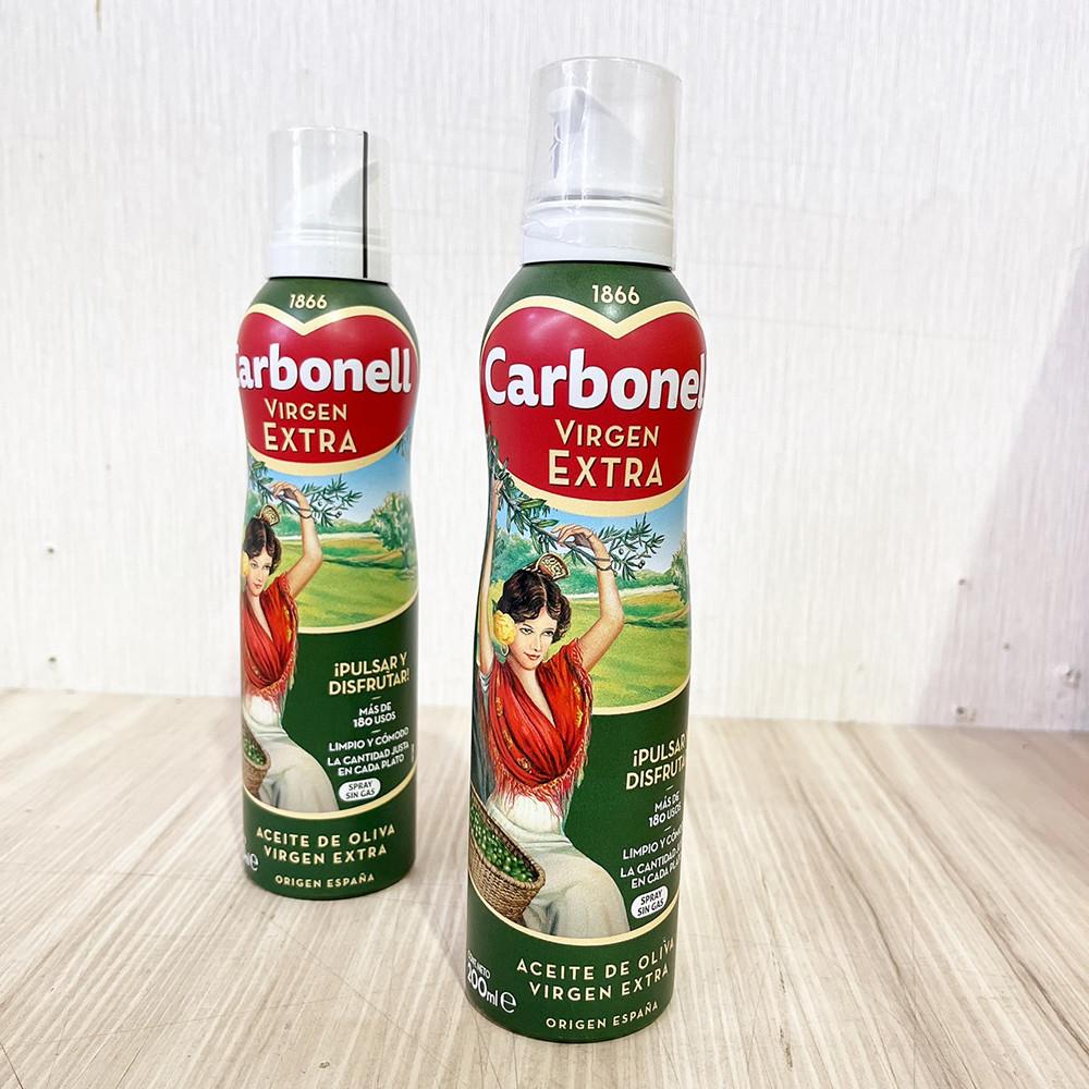 【柚子烘焙食品】Carbonell 康寶娜 噴霧式特級初榨橄欖油 200ml 噴霧橄欖油 氣炸鍋專用噴霧油 露營噴霧油-細節圖4