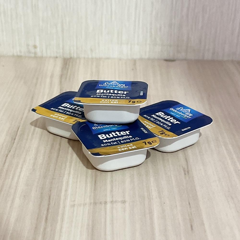 【柚子烘焙食品】冷凍 迷你奶油 7g 歐登堡奶油 有鹽奶油 德國原裝進口 有鹽 淡鹽 小奶油 吐司 甜點 烤肉 發酵奶-細節圖5