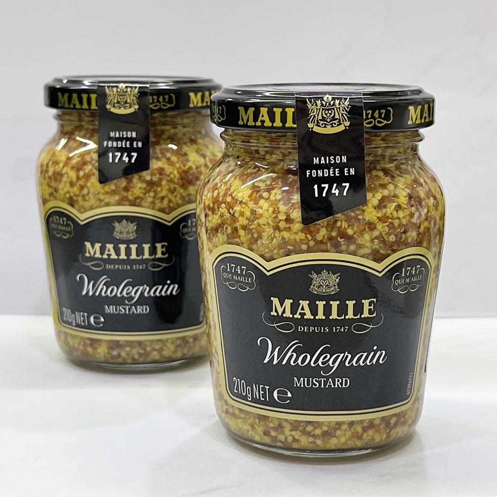 【柚子烘焙食品】MAILLE 魅雅 芥茉籽醬 210g 法國 芥末籽醬 芥末醬 芥末子醬 芥末籽 法式芥末 帶籽芥末醬-細節圖4