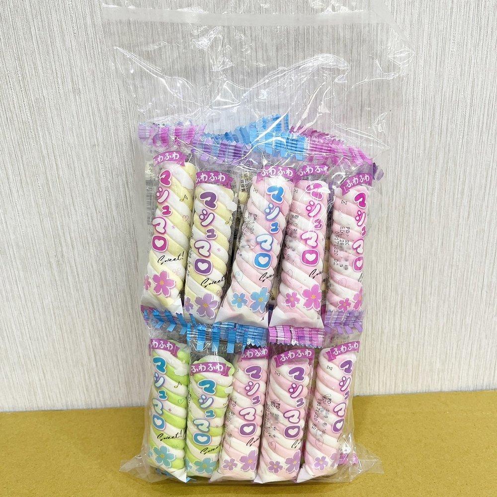 【柚子烘焙食品】Sucere彩色轉轉棉花糖 葷 225g 烤棉花糖 派對 節日慶典 超繽紛 小點心 棉花糖 轉轉棉花糖-細節圖2