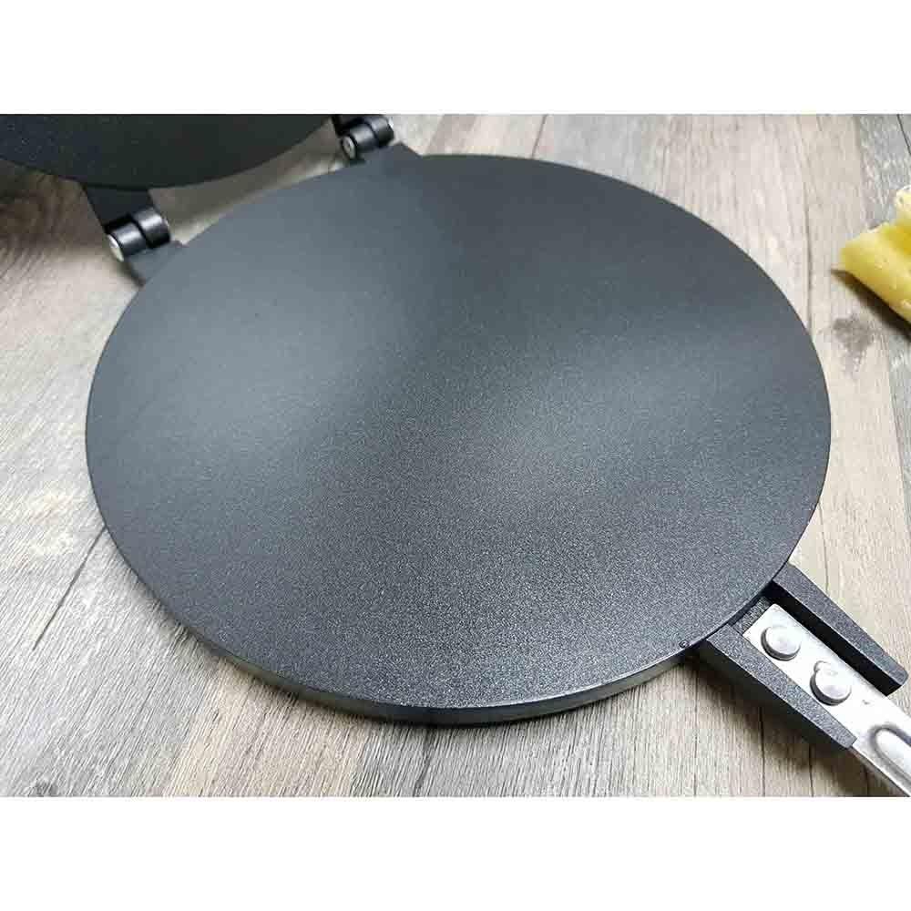 【柚子烘焙食品】三箭牌 蛋捲烤盤 WY-023 附304不銹鋼捲棒 小蛋捲專用烤盤 DIY蛋捲 可麗餅 潤餅 雙面煎盤-細節圖6