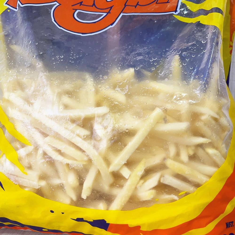 【柚子烘焙食品】冷凍薯條 2kg 1/4薯條 細薯 炸薯條 馬鈴薯條 薯條(冷凍)荷蘭Bergia1/4薯條 早餐店-細節圖4