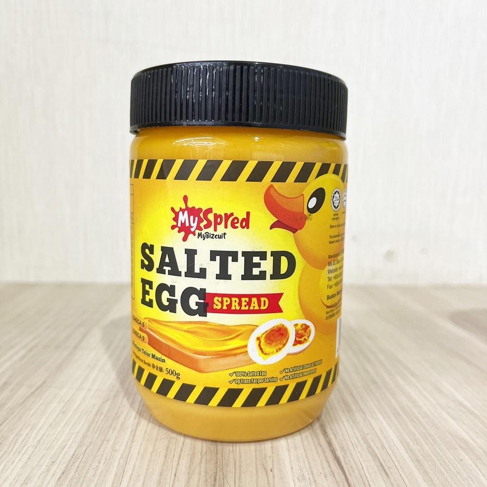 【柚子烘焙食品】喜樂麥 鹹蛋黃醬 500g/250g 麥斯鹹蛋黃醬 鹹蛋黃 抹醬 蛋糕內餡調理 Mybizcuit麥比客-細節圖3