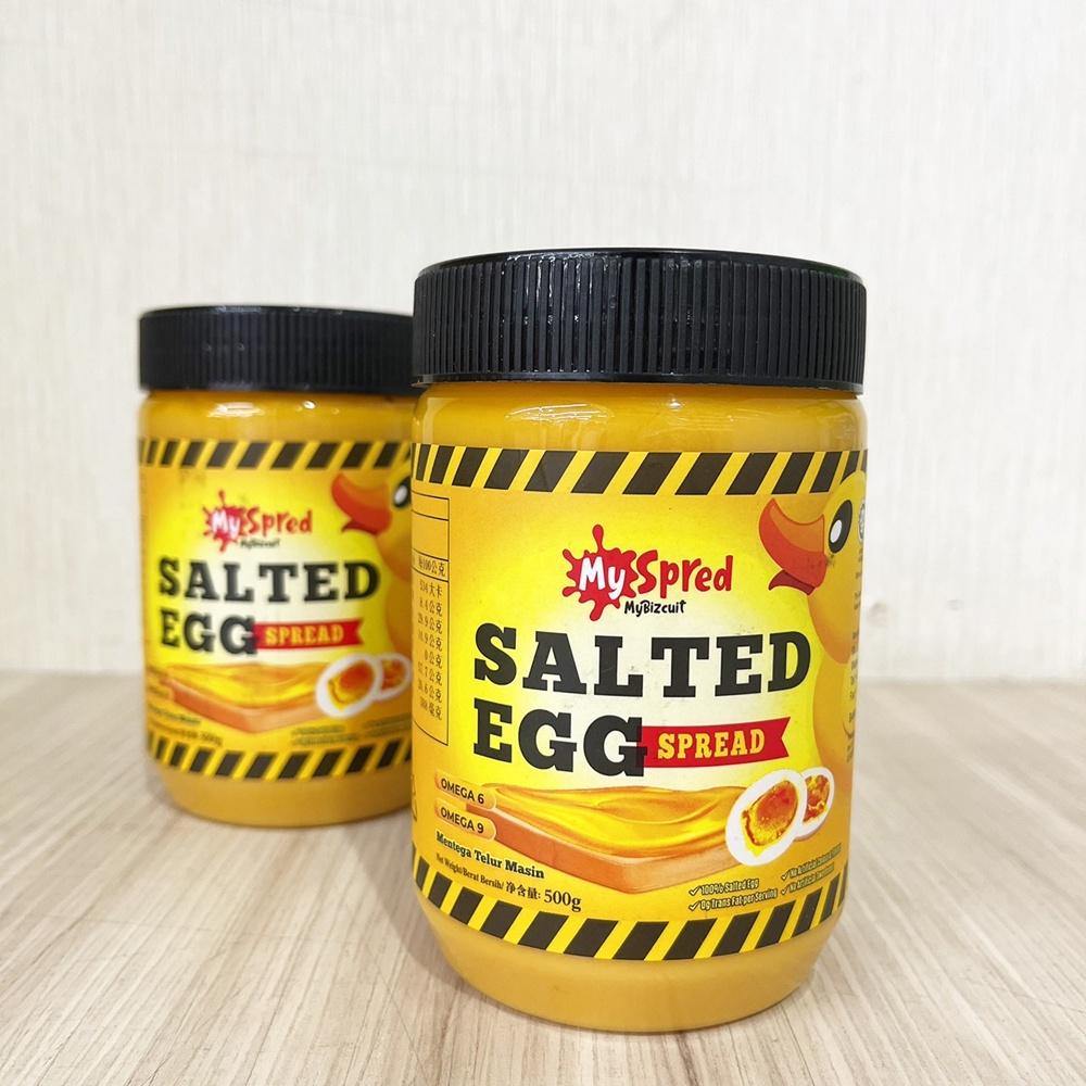 【柚子烘焙食品】喜樂麥 鹹蛋黃醬 500g/250g 麥斯鹹蛋黃醬 鹹蛋黃 抹醬 蛋糕內餡調理 Mybizcuit麥比客-細節圖5