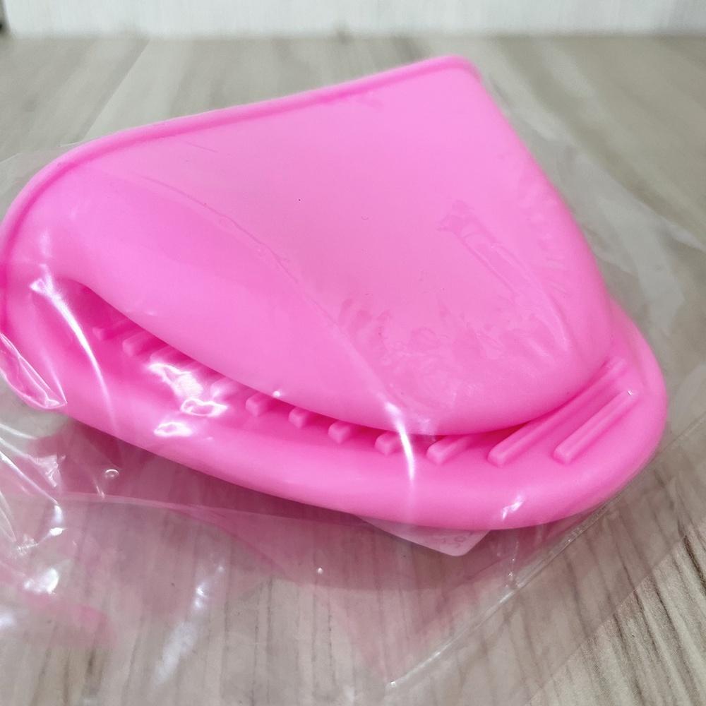 【柚子烘焙食品】矽膠防燙手套 隔熱手套（單入）矽膠 隔熱夾 防燙 廚房手套 微波 廚具 端菜 烤箱 矽膠手套 隔熱效果佳-細節圖3