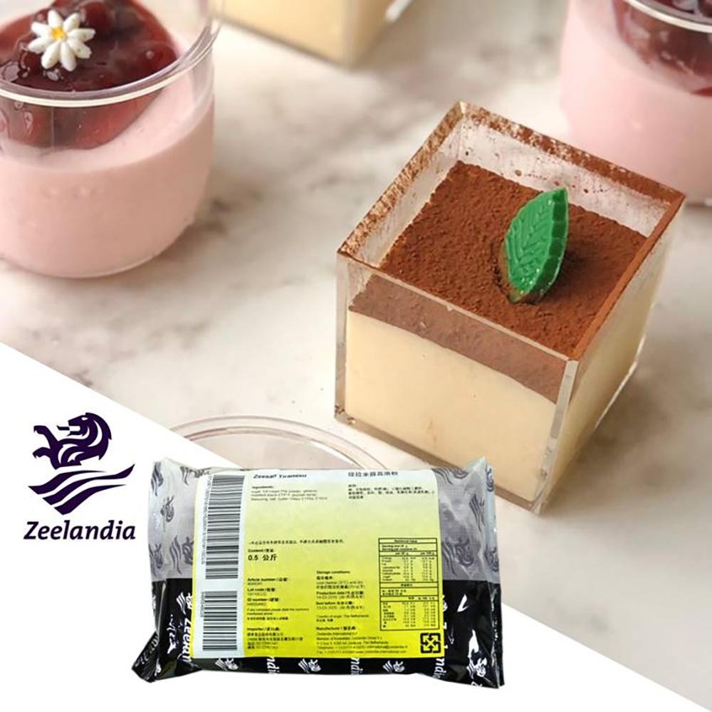 【柚子烘焙食品】德麥 提拉米蘇慕斯粉 500g 荷蘭 Zeelandia Tiramisu 提拉米蘇慕斯粉 提拉米蘇蛋糕-細節圖2