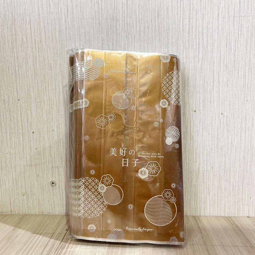 【柚子烘焙食品】折角背封袋 美好の日子 100入/包 折角餅乾袋 餅乾袋 封口袋 塑膠袋 鳳梨酥 西點袋 食品包裝袋-細節圖4