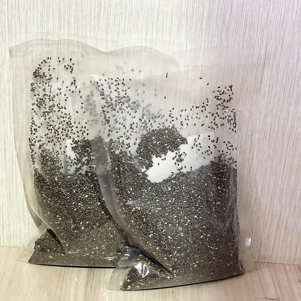 【柚子烘焙食品】奇亞籽 奇亞籽 分裝 100g 500g大包裝 黑色奇亞籽  鼠尾草籽 奇亞子 生銅飲食 沖飲即食 高纖-細節圖5