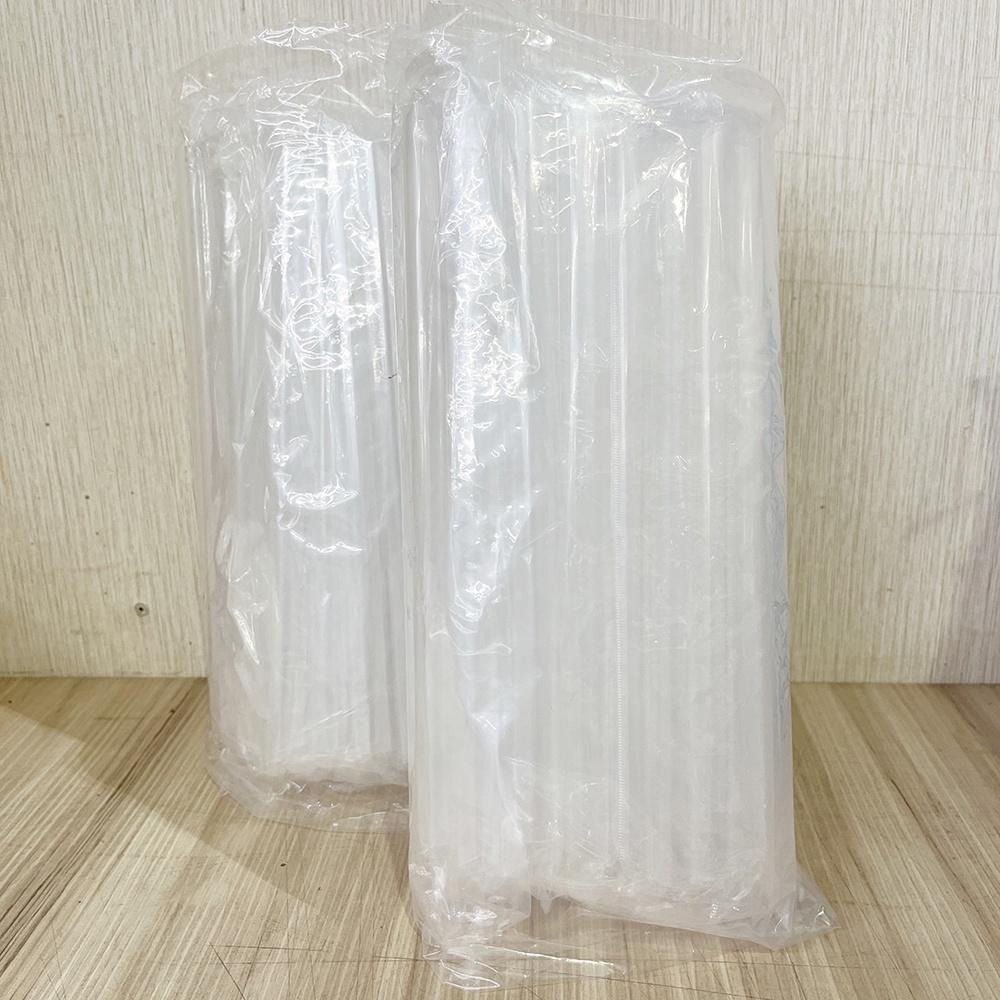 【柚子烘焙食品】斜口透明吸管 單支 獨立包裝 黑色吸管 粗/細 黑斜口吸管 黑塑膠吸管 飲料吸管 透明波霸吸管 免洗吸管-細節圖4