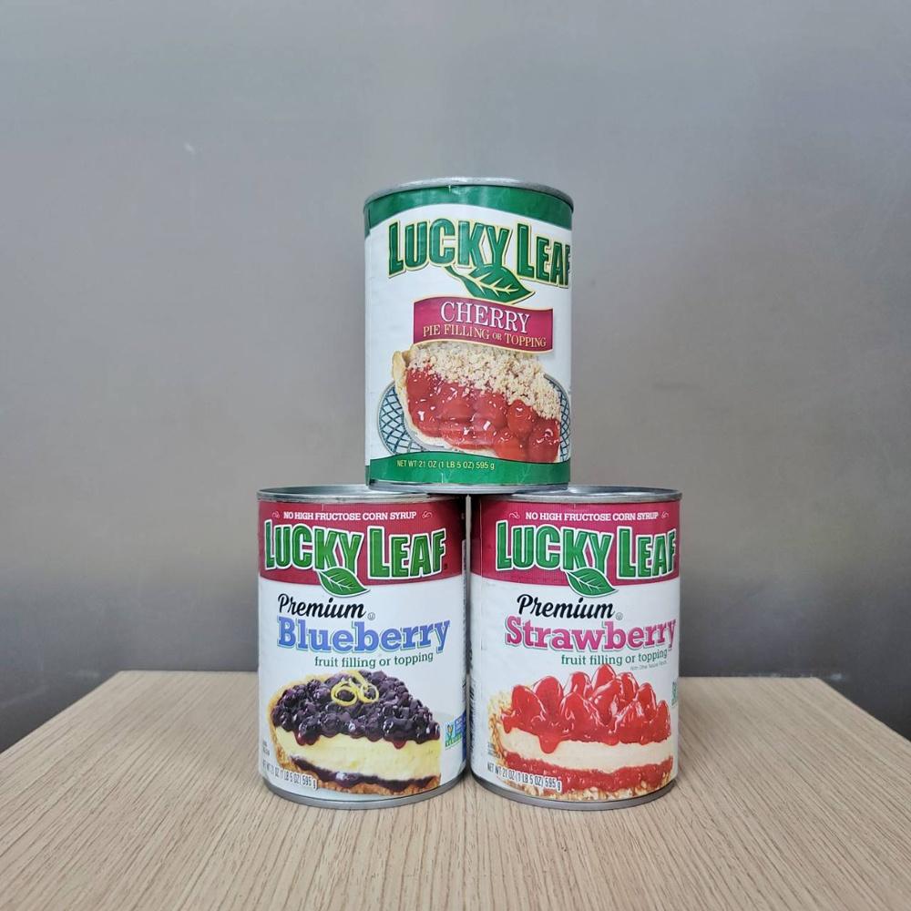 【柚子烘焙食品】Lucky Leaf 派餡 草莓派餡 藍莓派餡 櫻桃派餡 595g 內餡 21oz 美國 水果派餡 罐頭-細節圖8