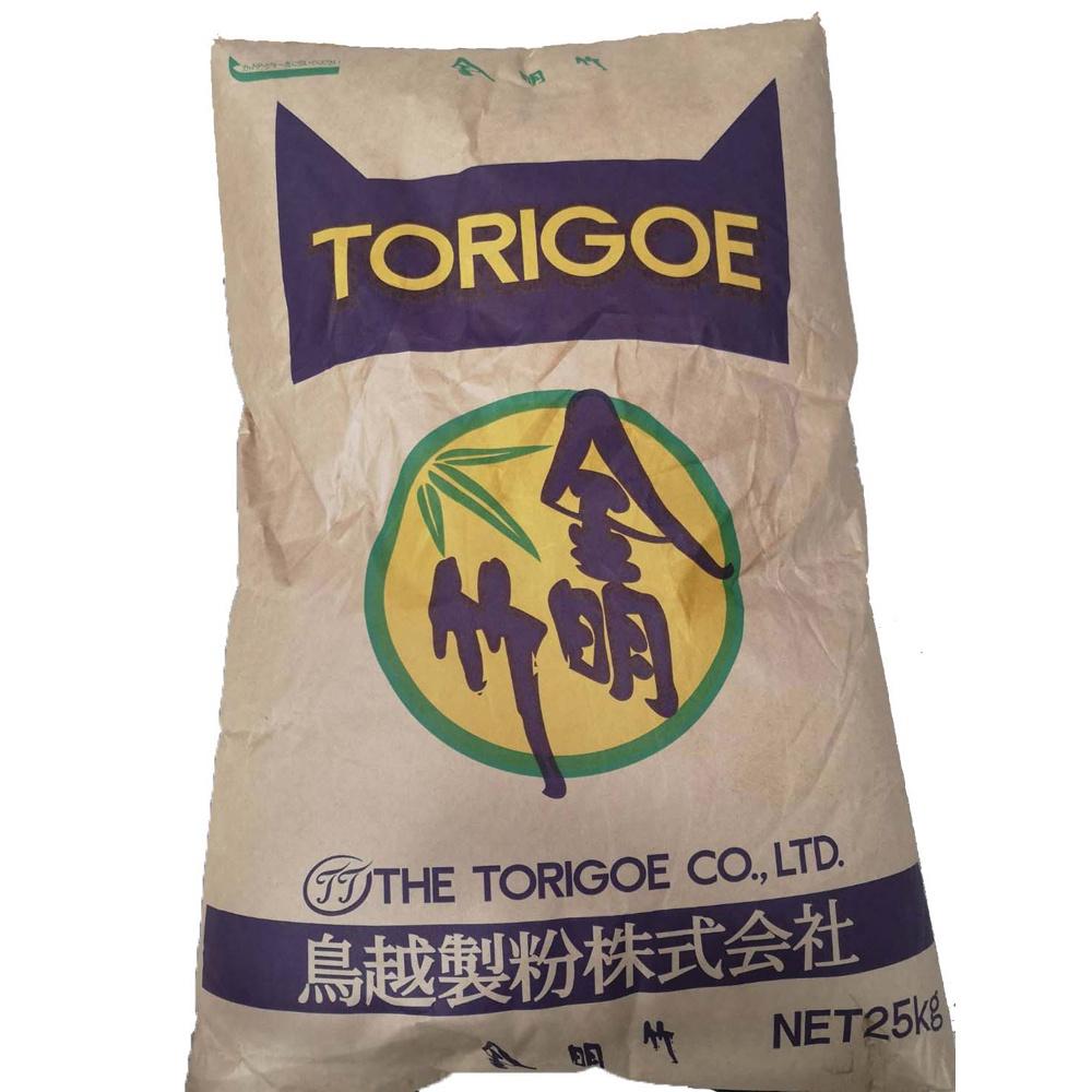 【柚子烘焙食品】日本 鳥越製粉  金明竹 中筋麵粉 1kg(分裝)日本鳥越 烏龍麵專用粉 包子 饅頭 烏龍麵 水餃皮-細節圖2