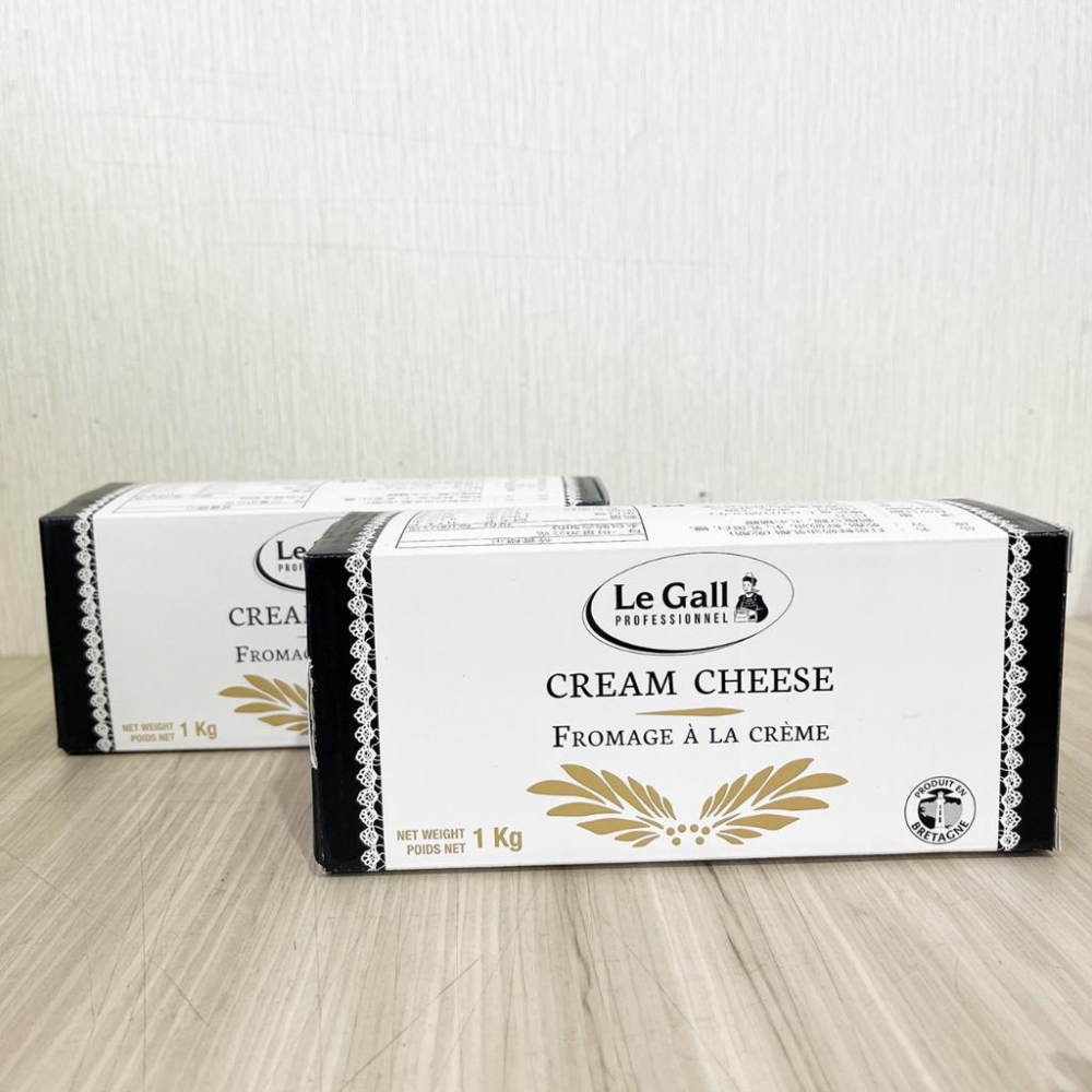 【柚子烘焙食品】*現貨* 法國 Le Gall 燈塔 鮮奶油乳酪 1kg 灯塔 奶油乳酪 乾酪 燈塔奶油乳酪 奶油乾酪-細節圖3