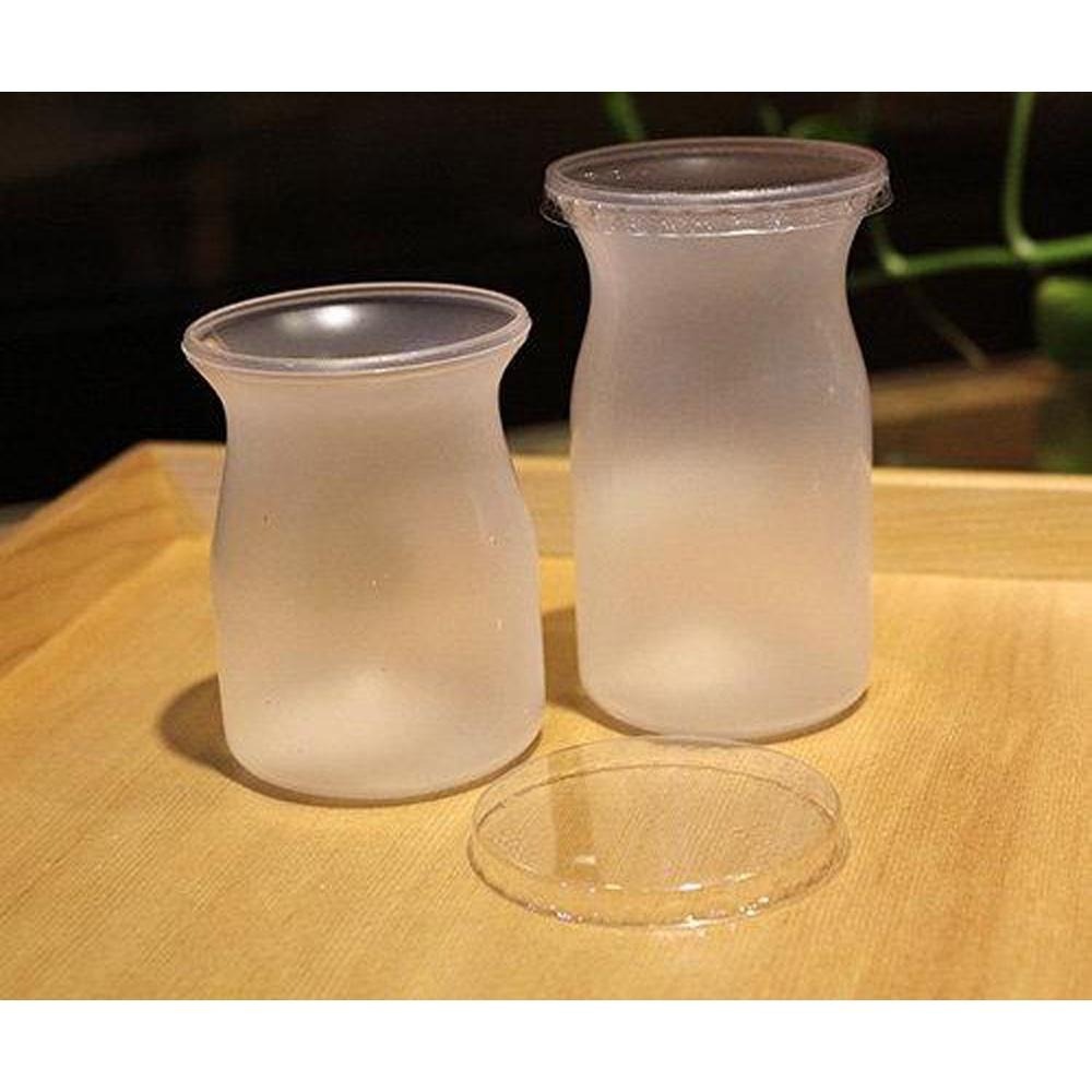 【柚子烘焙食品】含蓋 PP-小牛奶瓶 10入(可進烤箱隔水加熱) 耐烤布丁杯 慕斯蛋糕 提拉米蘇 奶酪杯 優格杯 布蕾杯-細節圖4