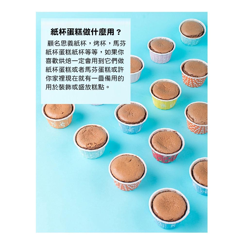 【柚子烘焙食品】紙杯 100入 蛋糕杯子 耐高溫卷邊馬芬杯 卷邊馬芬杯  耐高溫 烘焙紙杯 卷口淋膜杯 防油紙 紙托-細節圖4