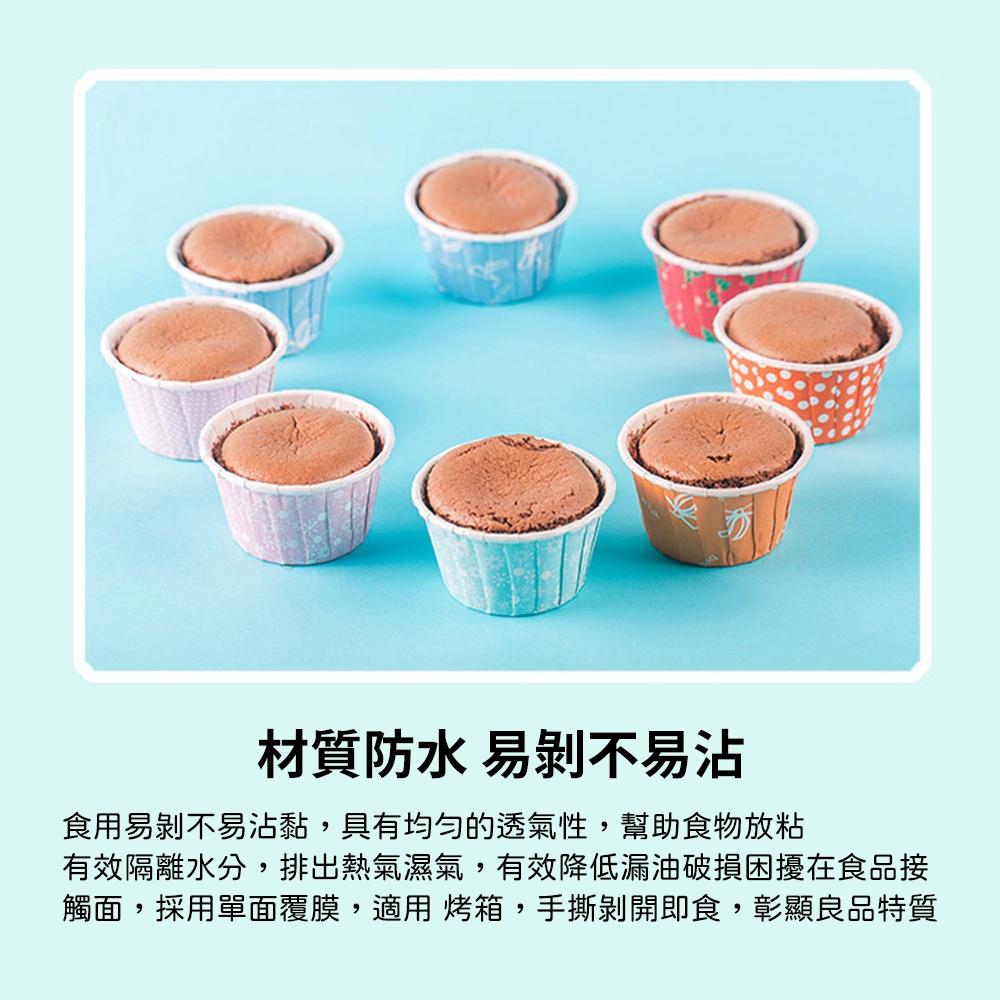 【柚子烘焙食品】紙杯 100入 蛋糕杯子 耐高溫卷邊馬芬杯 卷邊馬芬杯  耐高溫 烘焙紙杯 卷口淋膜杯 防油紙 紙托-細節圖7