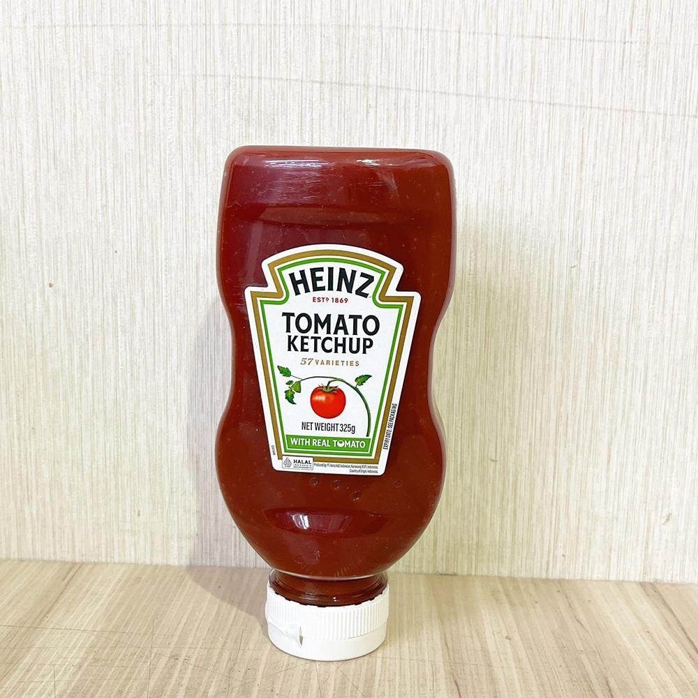 【柚子烘焙食品】Heinz 亨氏蕃茄醬 (軟瓶) 325g 倒瓶亨氏番茄醬 亨氏 番茄醬 無糖蕃茄醬 吐司醬 麵包 抹醬-細節圖2