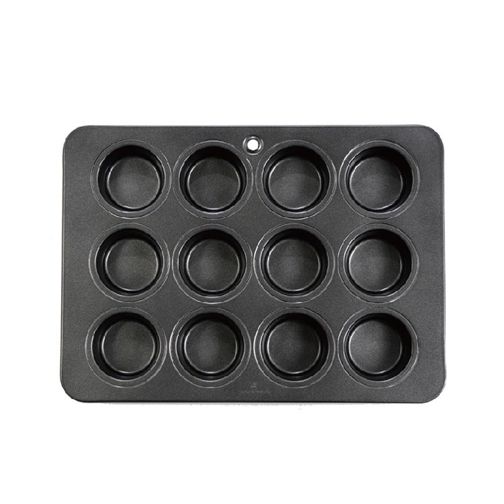 【柚子烘焙食品】三能 布丁模 貓爪模 SN9087 SN9033 12連布丁模 12連貓爪模 不沾 蛋糕模 馬芬模-細節圖2