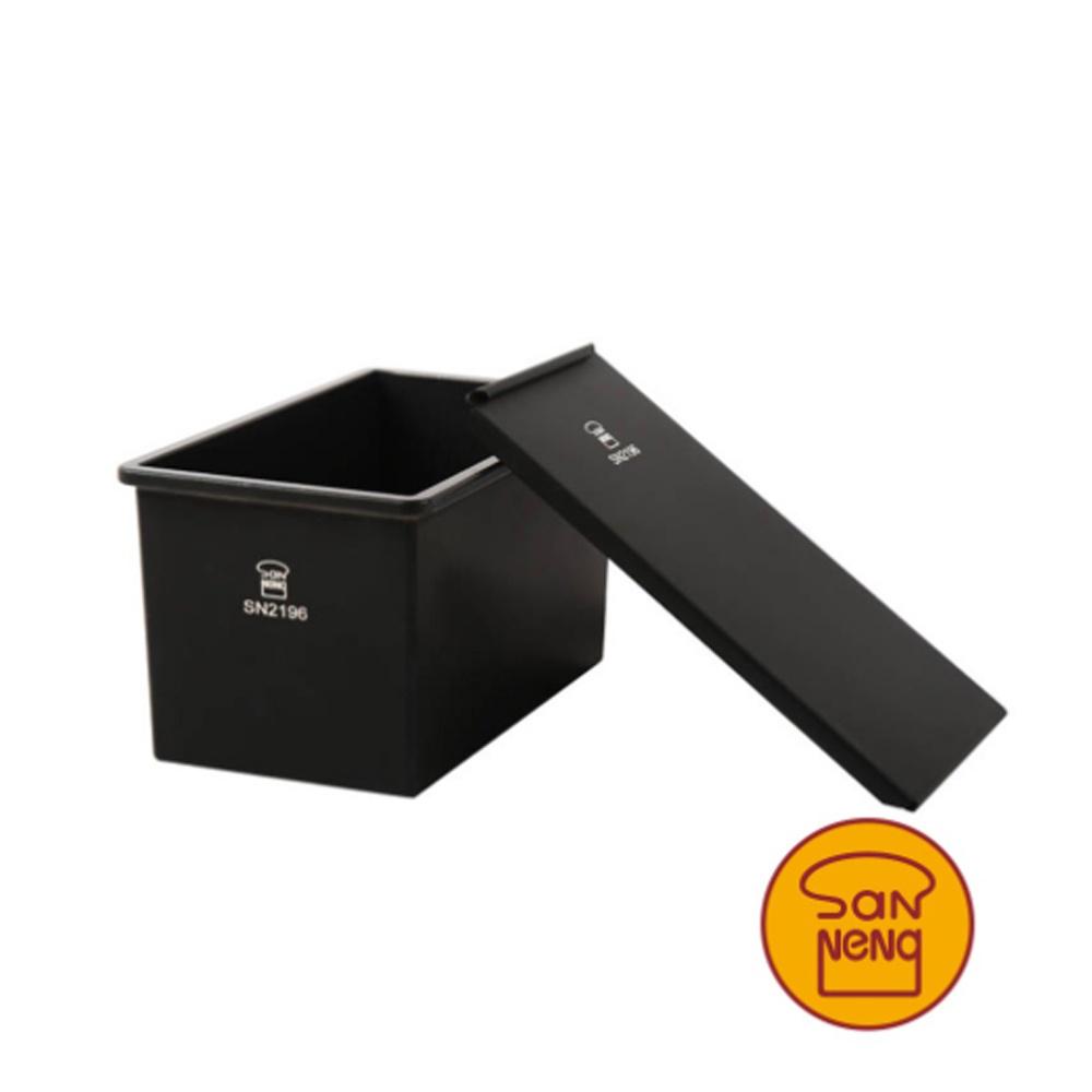 【柚子烘焙食品】三能 450g低糖鑄鋁土司盒 SN2196 低糖吐司盒 12兩土司盒 土司模(1000系列不沾)烘焙-細節圖2