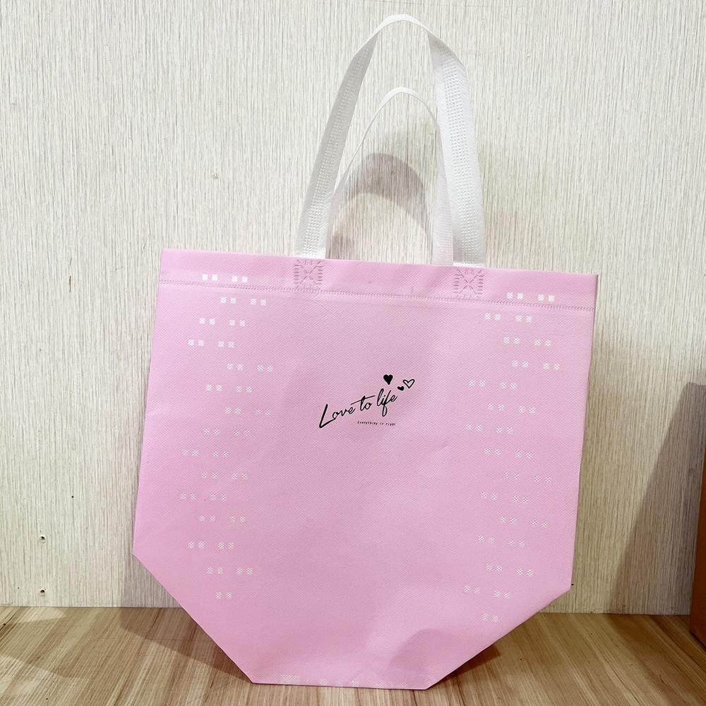 【柚子烘焙食品】鈦金風格 無紡布袋 手提布袋 蛋糕盒提袋 手提袋 購物袋 禮品袋 包裝袋 環保袋 熱壓袋 平放袋 布袋-細節圖2