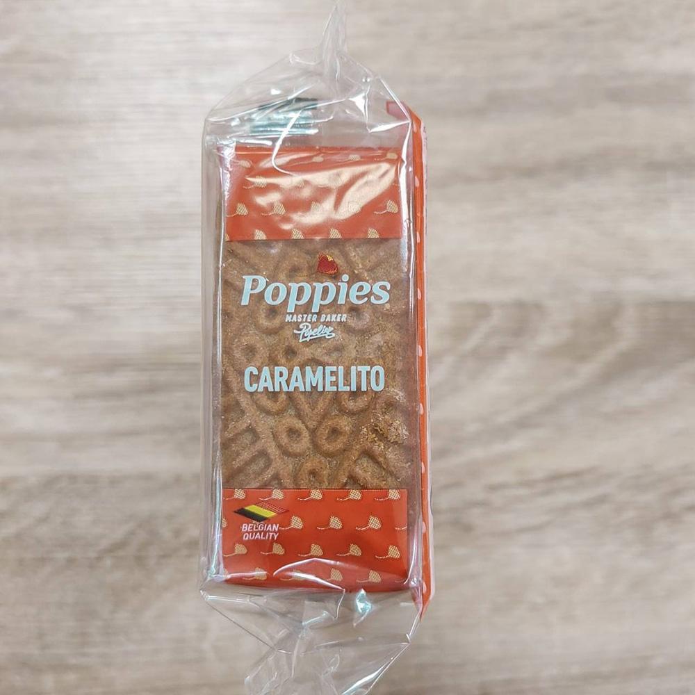 【柚子烘焙食品】帕皮思比利時焦糖脆餅 Poppies 150g(25片)蓮花脆餅 焦糖餅乾 比利時 焦糖餅 下午茶 零食-細節圖2