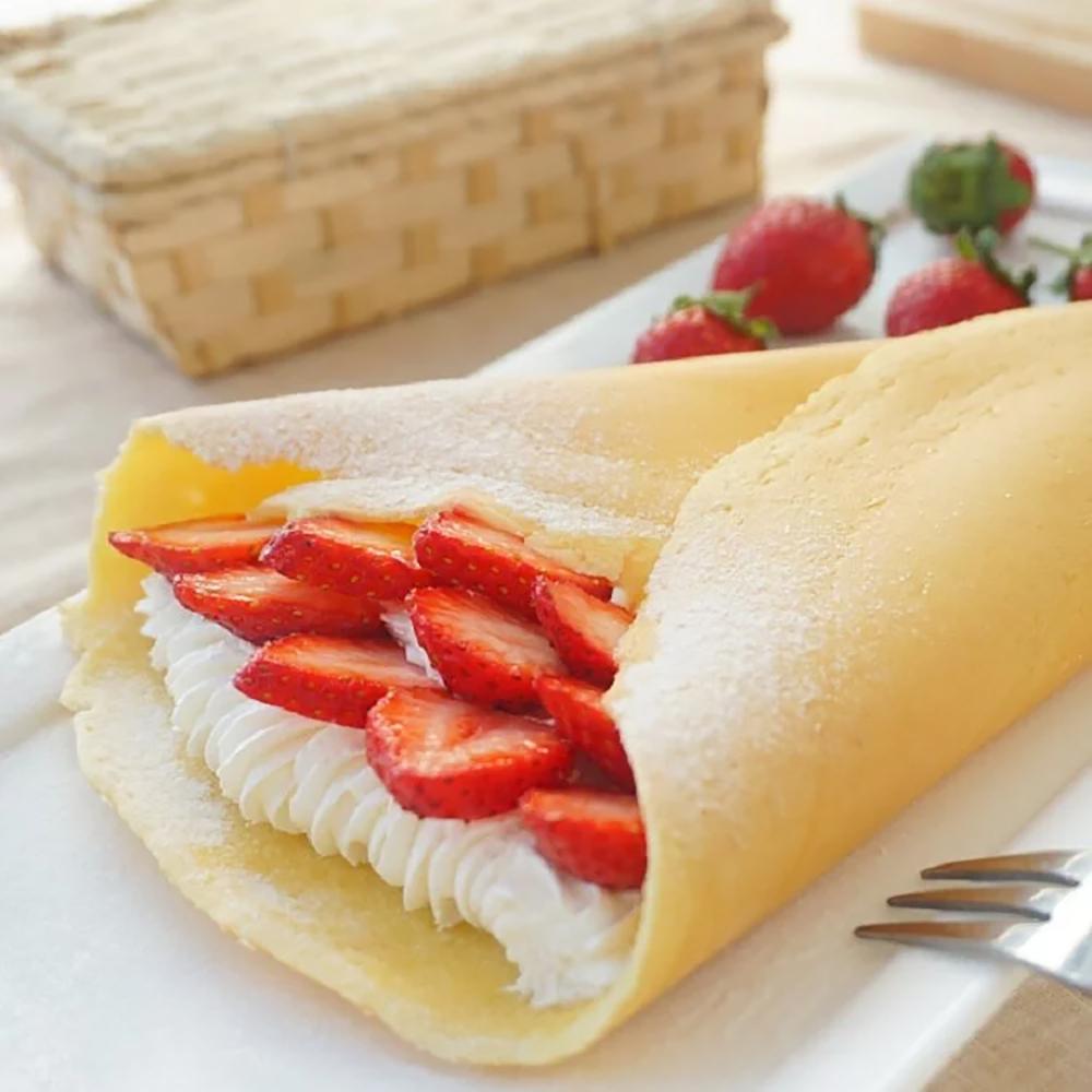 【柚子烘焙食品】卡羅 可麗餅粉 2kg 500g 分裝 可麗餅 預拌粉 香脆外皮 薄餅 捲餅 甜點 下午茶 DIY可麗餅-細節圖3