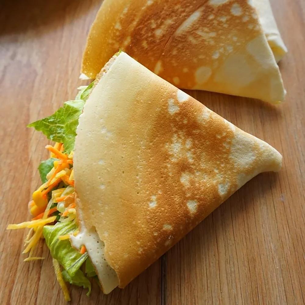 【柚子烘焙食品】卡羅 可麗餅粉 2kg 500g 分裝 可麗餅 預拌粉 香脆外皮 薄餅 捲餅 甜點 下午茶 DIY可麗餅-細節圖4