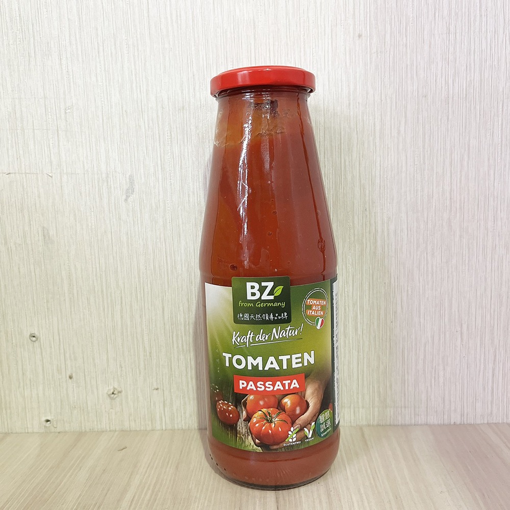 【柚子烘焙食品】義大利原味蕃茄 690g 智慧誠選 BZ番茄醬 有機原味蕃茄 番茄醬 番茄泥 義大利麵 羅宋湯 番茄原汁-細節圖5