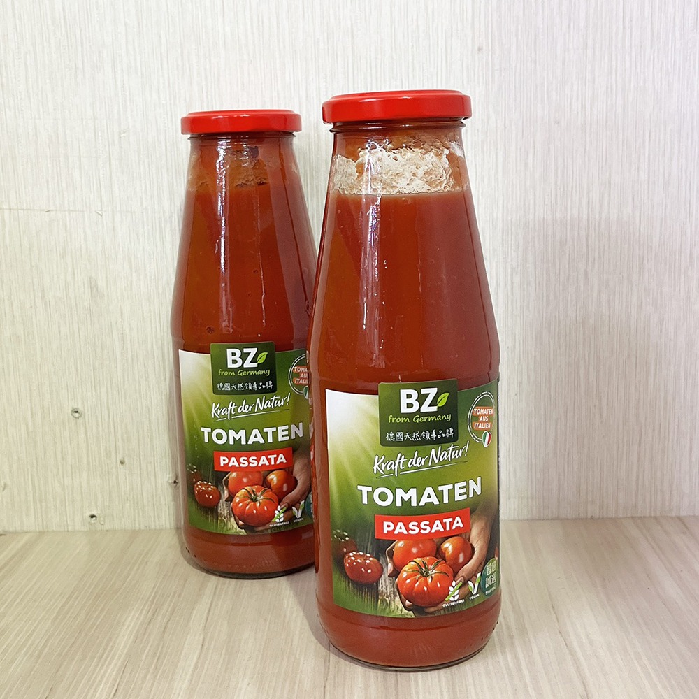 【柚子烘焙食品】義大利原味蕃茄 690g 智慧誠選 BZ番茄醬 有機原味蕃茄 番茄醬 番茄泥 義大利麵 羅宋湯 番茄原汁-細節圖7