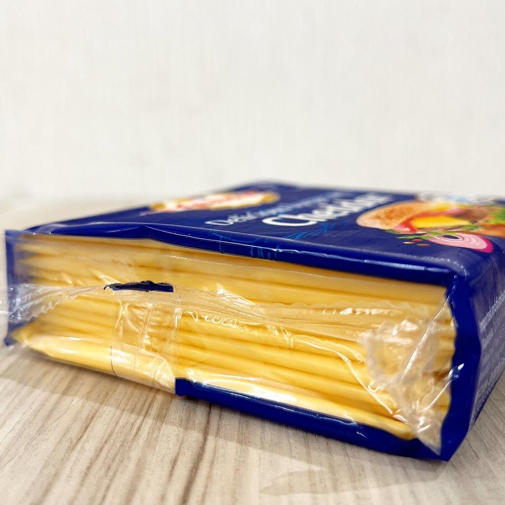 【柚子烘焙食品】總統牌起司片 乾酪 漢堡 較低脂 瑪芝瑞拉 土司愛曼塔 切片乾酪 切片起司片 吐司 貝果 餅乾 (冷藏)-細節圖2