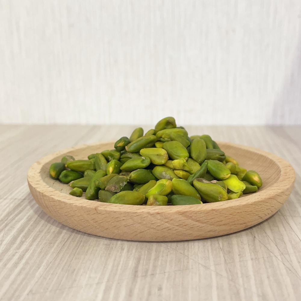 【柚子烘焙食品】<特價>開心果 1kg(冷藏)土耳其精選去皮翠綠開心果仁 綠開心果仁 去皮開心果仁 開心果仁 烘焙 裝飾-細節圖2