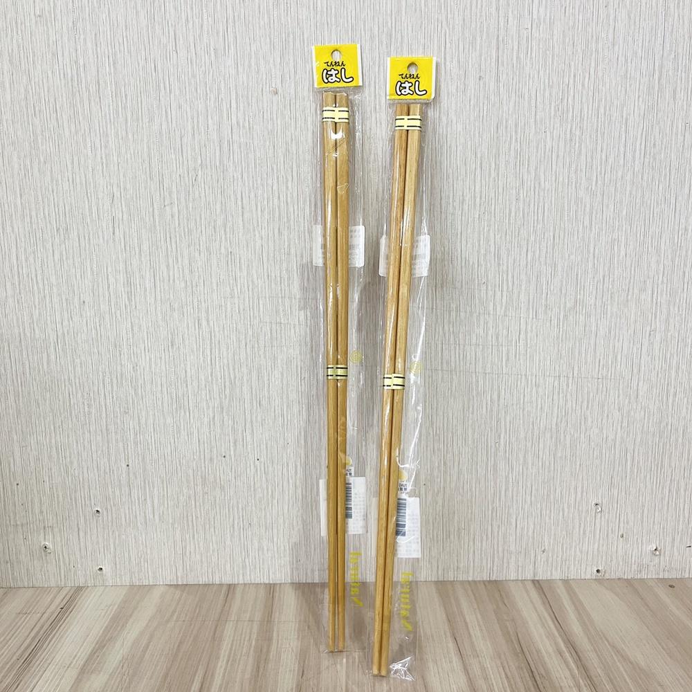 【柚子烘焙食品】鐵木長筷 (約40公分) 日式木筷長筷撈麵筷 廚房木筷家用油炸筷防燙筷炸物夾拌麵筷-細節圖3
