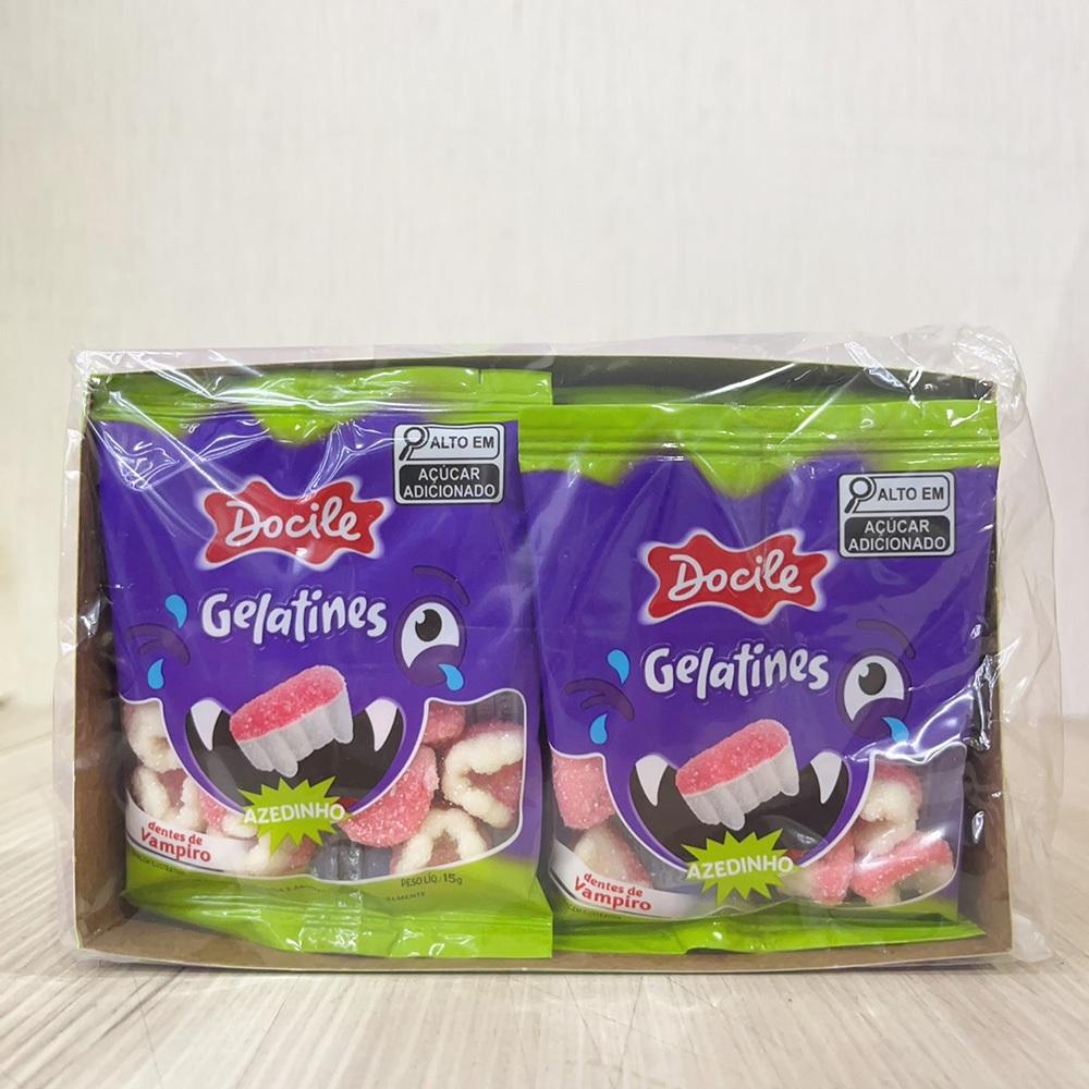 【柚子烘焙食品】萬聖節水果味爆漿軟糖 萬聖水果造型軟糖 Docile 迷你酸吸血鬼牙齒QQ糖 萬聖節糖果 軟糖 水果軟糖-細節圖8