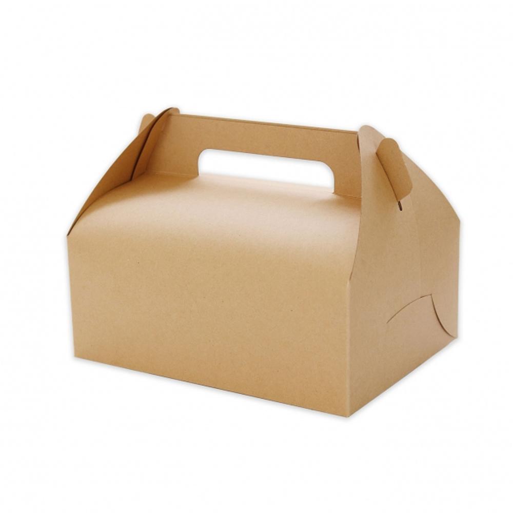 【柚子烘焙食品】手提牛皮紙盒 餅乾盒 西點盒 大手提盒 包裝盒 瑞士捲盒 蛋糕盒 麵包盒 甜點盒 點心盒 手提餐盒 烘焙-細節圖2
