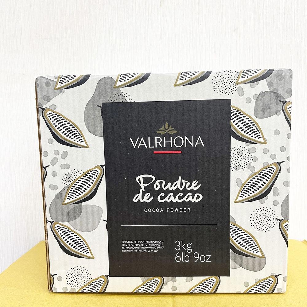 【柚子烘焙食品】可可粉 VALRHONA 法芙娜頂級可可粉 1kg/3kg 純可可粉 100%無糖純可可粉 頂級可可粉-細節圖4