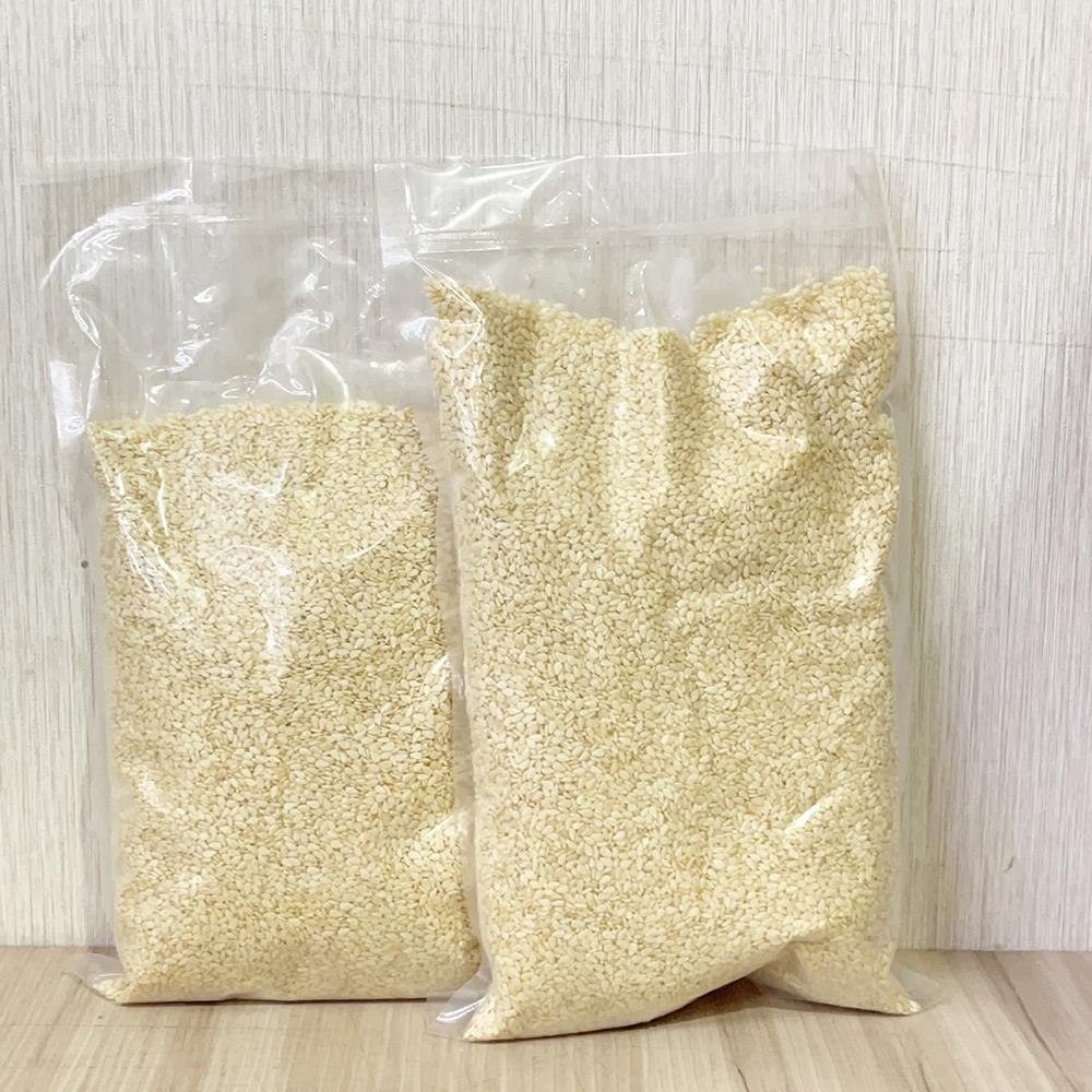 【柚子烘焙食品】富味鄉 生白芝麻 300g分裝(冷藏)生芝麻粒 白芝麻粒 生芝麻粒 水洗 脫皮芝麻 烘培 蛋黃酥 芝麻球-細節圖4