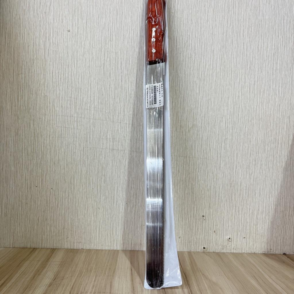 【柚子烘焙食品】14吋 麵包刀 細齒麵包刀 蛋糕 吐司切片刀(高碳鋼)平口刀 不銹鋼 烘培麵包刀 派刀 細齒刀 鋸齒刀-細節圖3