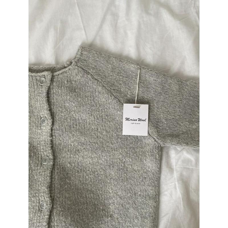 羊毛30%針織正反兩穿合身外套-細節圖5