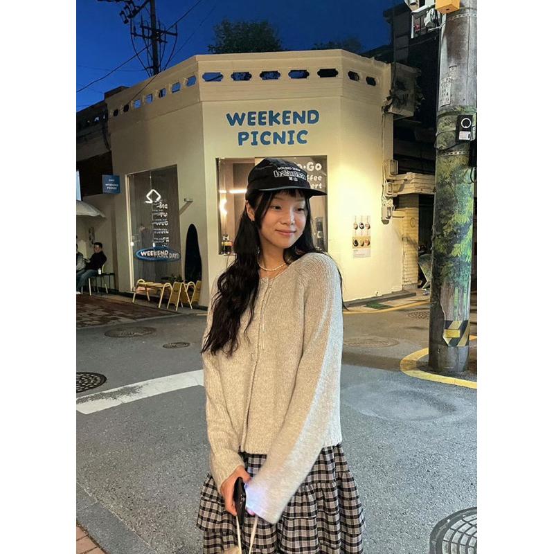 羊毛30%針織正反兩穿合身外套-細節圖8