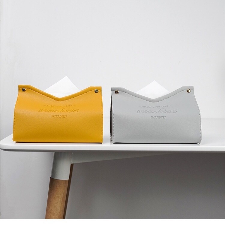 衛生紙盒 面紙盒 皮革紙巾盒 廁所衛生紙盒 臥室衛生紙盒 簡約 質感 收納盒 紙巾盒 收納盒-細節圖4