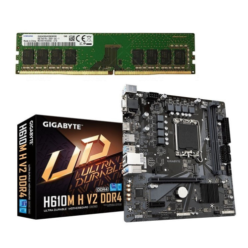 [含稅開發票][送三星8G記憶體] 技嘉GIGABYTE H610M H V2 DDR4 /INTEL/1700/主機板