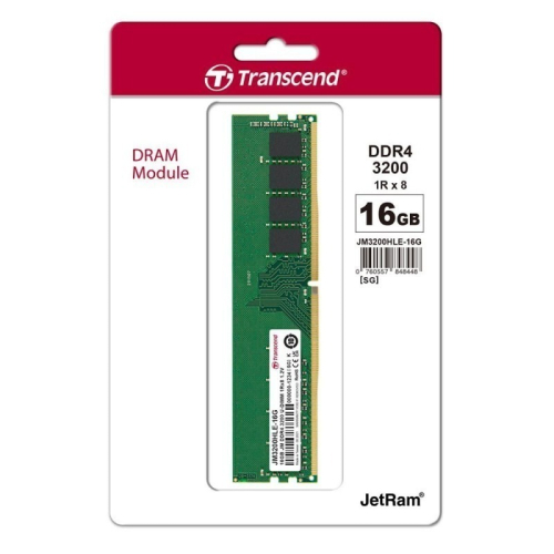 [含稅開發票] 全新 創見 JetRam DDR4 3200 8G 16G 32G 記憶體 桌上型電腦