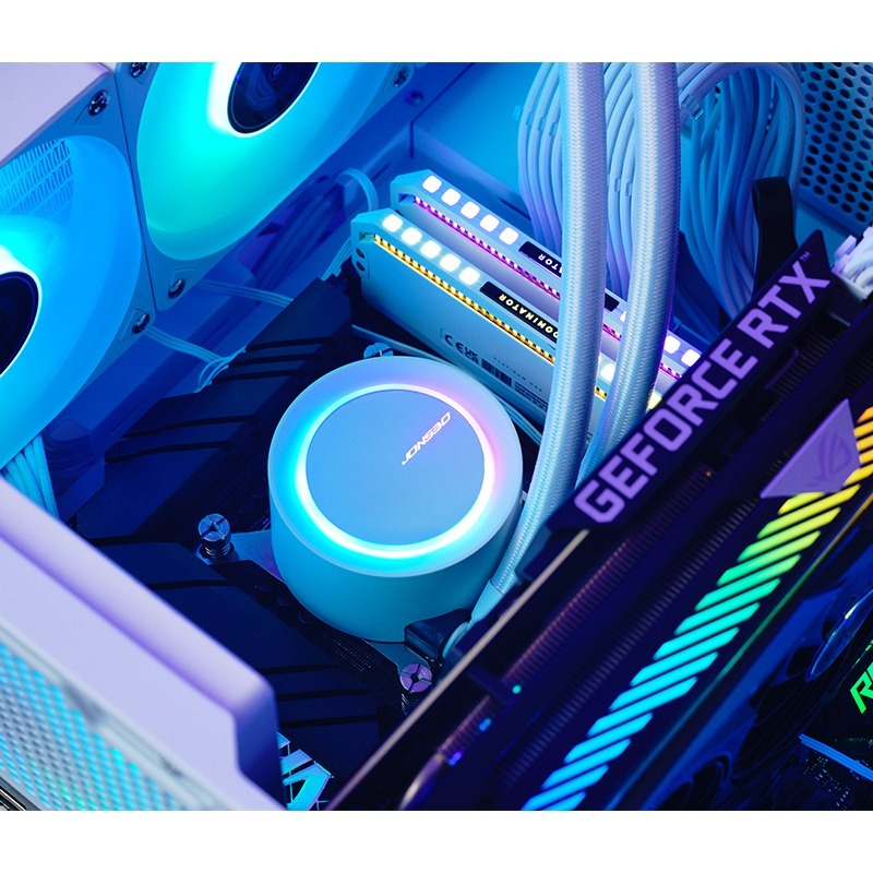 [含稅開發票] Jonsbo 喬思伯 TG360 一體式水冷 CPU散熱器 黑白 台灣代理商貨-細節圖4