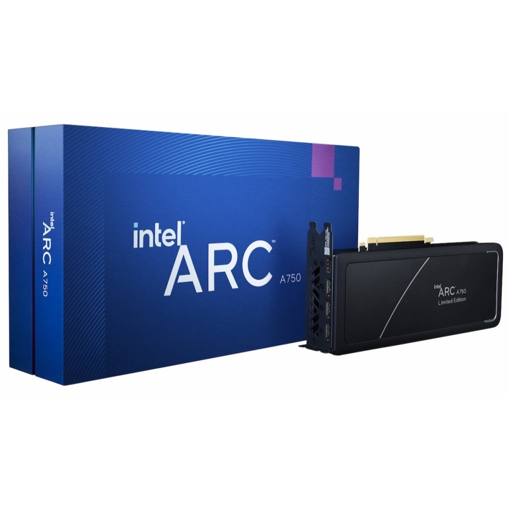 [含稅開發票] 全新 英特爾 Intel Arc A750 8GB 顯示卡【限量版】[RTX3060 殺手]/顯示卡